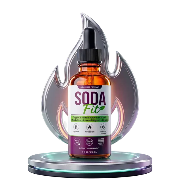 SodaFit liquid dropper bottle, 1 fl oz