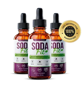 SodaFit bottles with the money-back guarantee seal